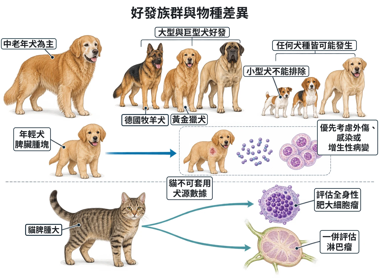 好發族群與物種差異教學插圖