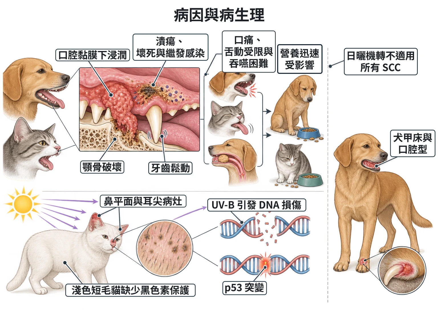 病因與病生理教學插圖