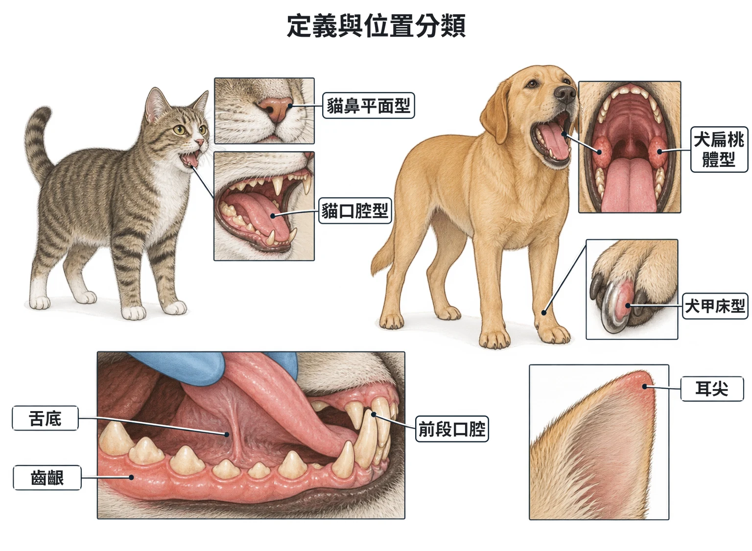 定義與位置分類教學插圖