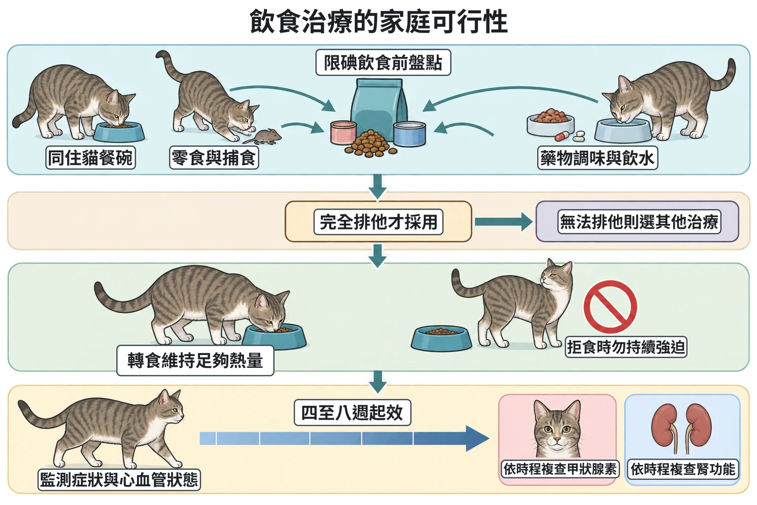 飲食治療的家庭可行性教學插圖