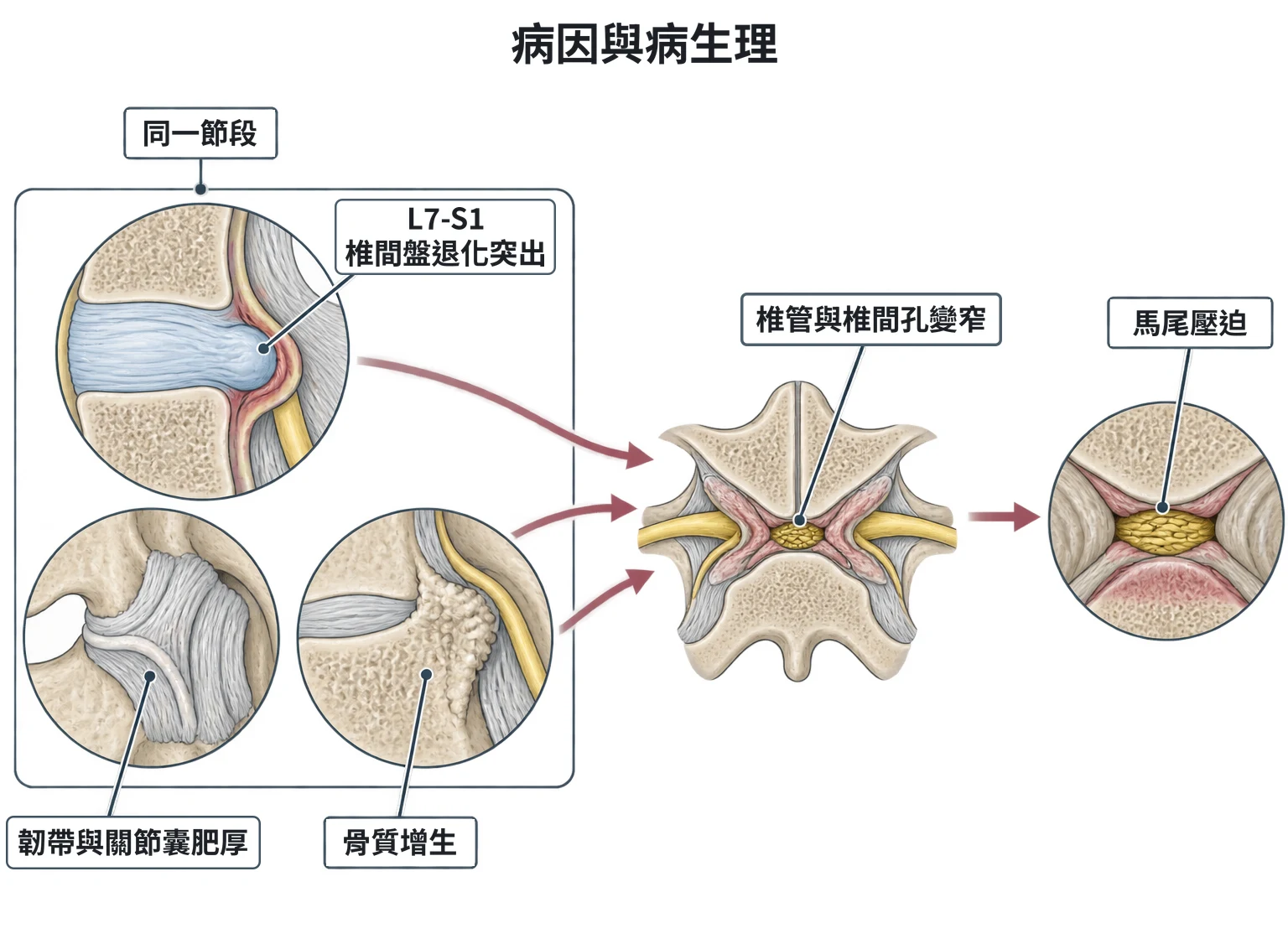 病因與病生理教學插圖