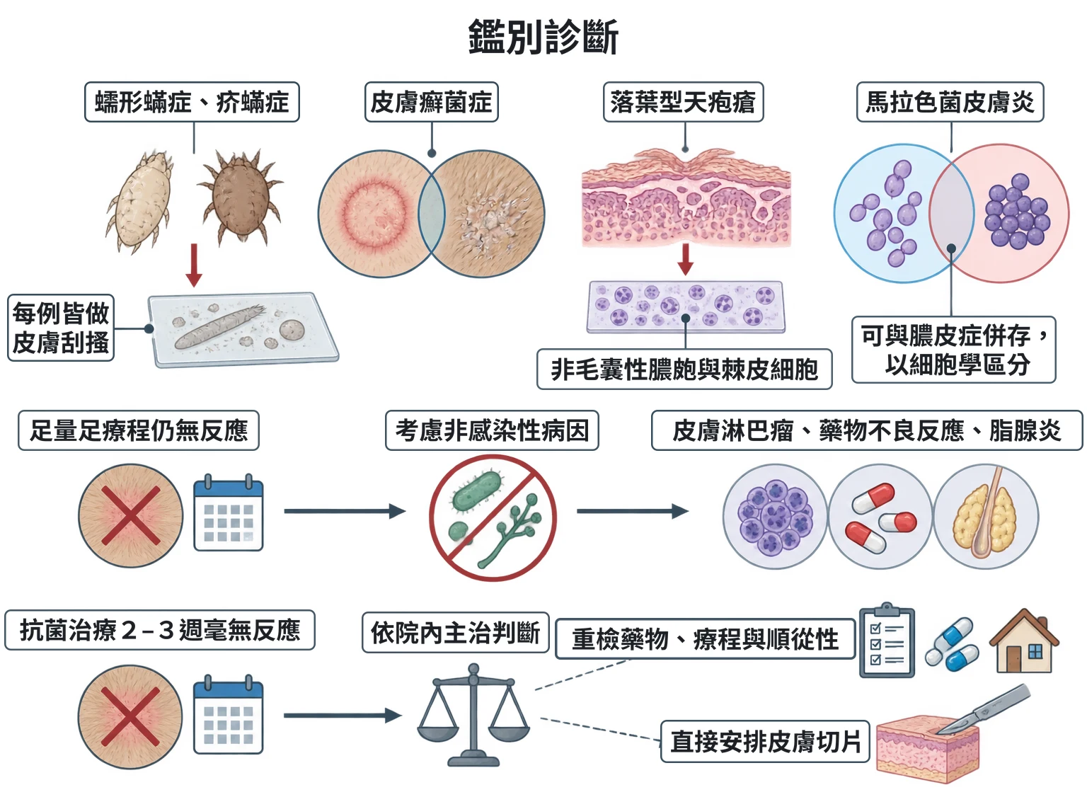 鑑別診斷教學插圖