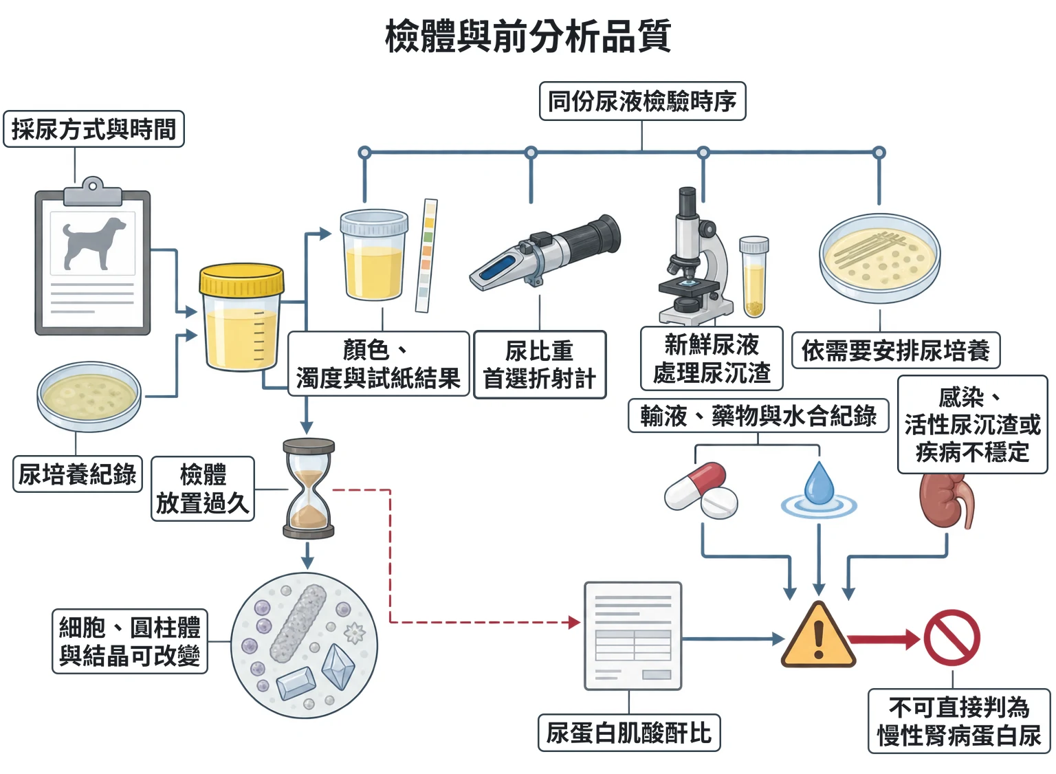 檢體與前分析品質教學插圖