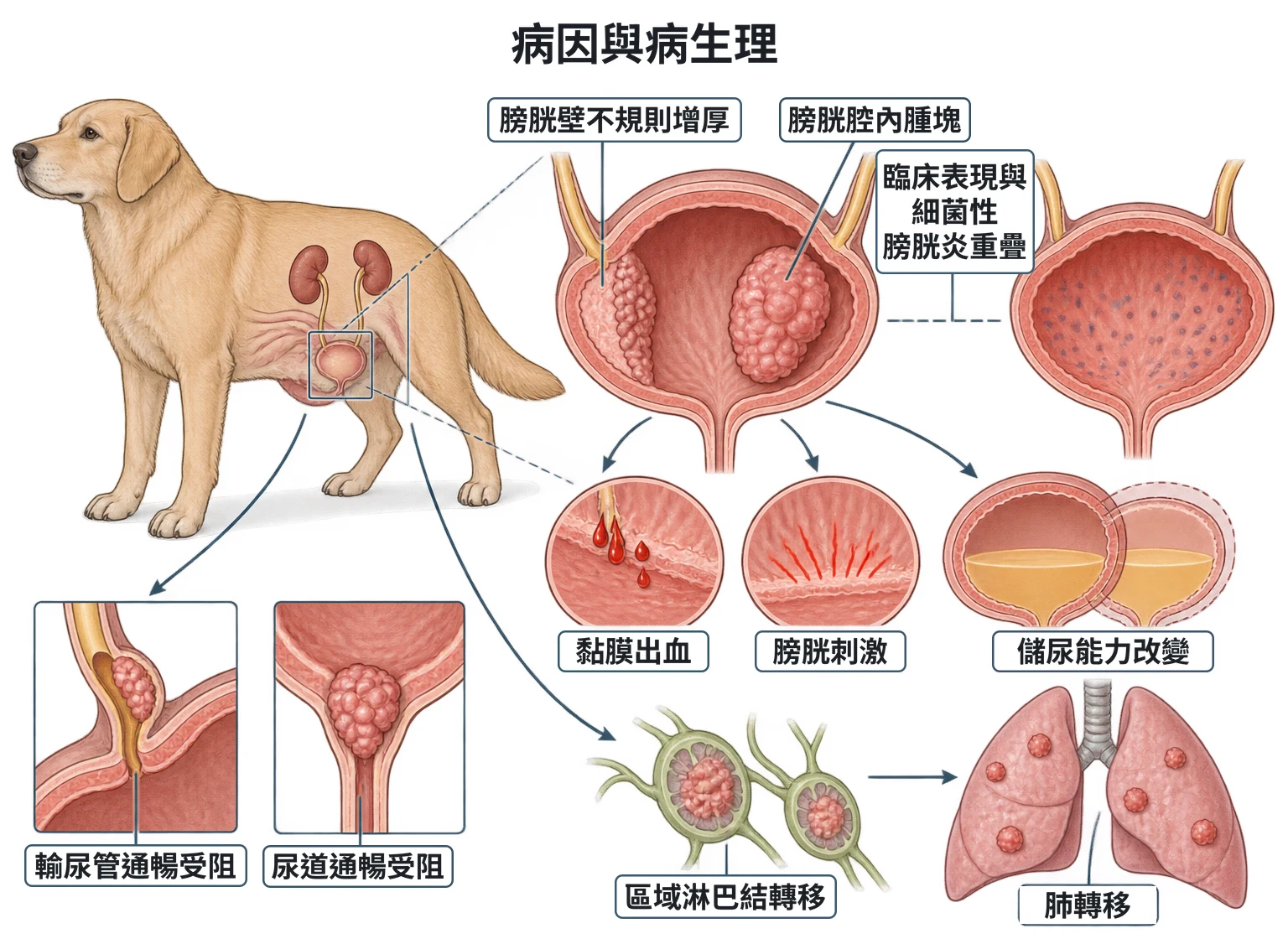 病因與病生理教學插圖