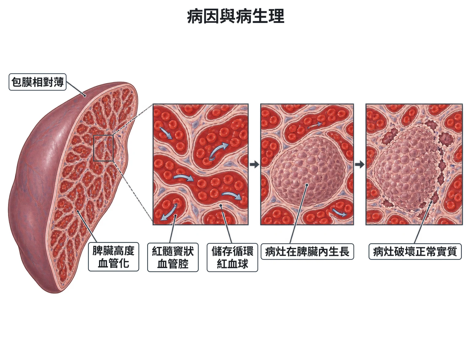 病因與病生理教學插圖