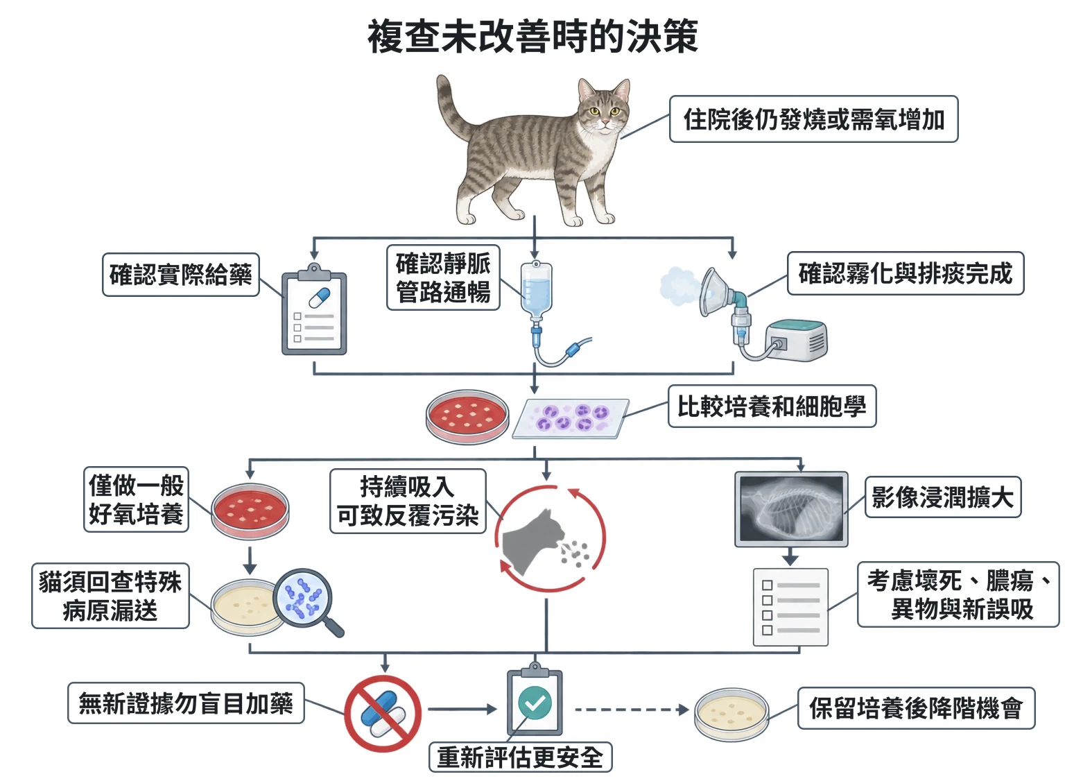 複查未改善時的決策教學插圖